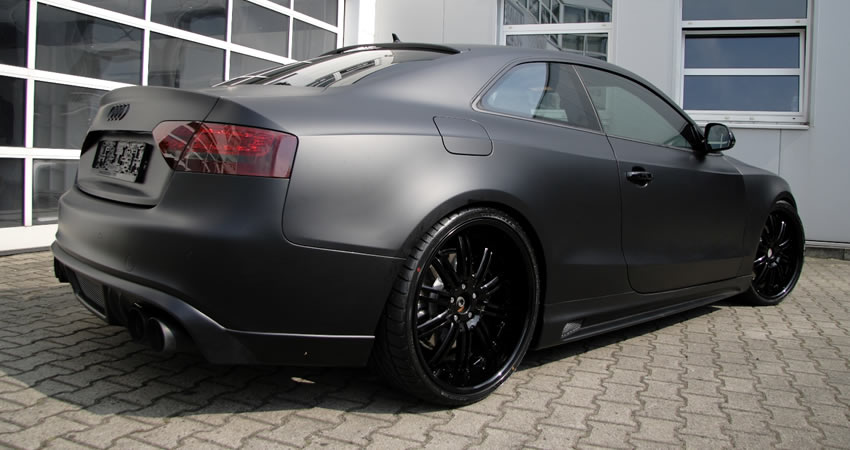 Matte Black Audi s5